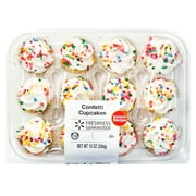 Freshness Guaranteed Confetti Mini Cupcakes, 10 oz, 12 Count