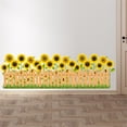 thumbnail image 5 of Kids Stickers,Flower Bushes Sunflower Skirting Line PVC Stickers Removable Personality Wall Stickers Living Room Bedroom PVC Stickers Bathroom Toilet Decorative Wall Stickers, 5 of 7