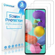 OMYFILM Screen Film for Galaxy A51 (Clear, 3 Pack)