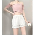 thumbnail image 2 of 2Pcs Bloomers for Women Ruffle Pumpkin Shorts Breathable Bloomers Shorts, 2 of 6
