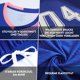 thumbnail image 3 of WILLBEST Pantalones Cortos Casuales de Fútbol Personalizados para Hombre, para Adultos, con Nombre, Número y Logotipo Del Equipo., 3 of 6
