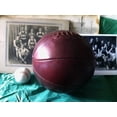 thumbnail image 1 of Past Time Sports Antique Laced Leather Basketball (1890-1930), 1 of 2