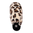 thumbnail image 4 of MUK LUKS Women's Capucine Slide Slipper 10.5"L x 4.25"W x 3"H - Leopard Black, 4 of 6