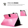 thumbnail image 3 of iPad 9.7 2018/2017 Case with Pencil Holder, iPad Air 1 2 Case, Allytech Glitter Leather Folio Kickstand Shock-Absorbing Auto Sleep Wake Case for Apple iPad 9.7 6th/5th Generation, iPad Air 1 2, Pink, 3 of 7