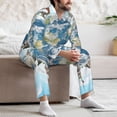 thumbnail image 7 of Kdxio World Travel Men’s Pajama Set Pajamas For Men 2 Piece PJ Set with Men Pajama Pants and Long Sleeve T-Shirt Lounge Set-Medium, 7 of 7
