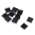 thumbnail image 1 of Disipador de calor de aluminio de 14x14x7 mm, de refrigeración para licencia de circuito, para computadora portátil, CPU, GPU, tarjeta gráfica, chi Yotijar Almohadilla del disipador de calor de la CPU, 1 of 7