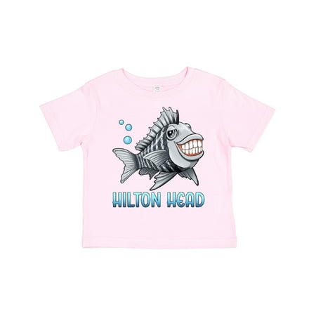 

Inktastic Hilton Head Sheepshead Fish Boys or Girls Toddler T-Shirt