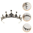 thumbnail image 4 of CIMAXIC Wedding Rhinestone Tiara Bridal Tiara Crown Headpieces for Wedding Banquets Prom Dance Party,5.91"X5.91"X1.97", 4 of 4
