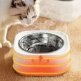 thumbnail image 3 of Outdoor Heated Pet Water Bowl, Thermostatic Controlled Warming Dish for Cats, Dogs & Rabbits, 50°F Temperature Maintenance, Winter-Ready Automatic Pet Bowl (XX-A Gray), 3 of 7