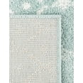 thumbnail image 5 of Unique Loom Paxon Trellis Collection Area Rug - Maeve (5' 3" Octagon Aqua/Ivory), 5 of 7