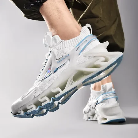 

Men‘s Fashion Athletic Walking Blade Tennis Shoes Mesh Workout Casual Sneakers