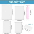 thumbnail image 2 of PinesC Vacuum Storage Bags, 4pcs Vacuum Sealed Storage Bags with Hand Pump for Clothes, Clothing, Bedding, Comforters Blankets, Duvets, Pillows, Packing, Travel - Small/Medium/Large/, 2 of 5
