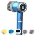 thumbnail image 1 of Power Cleaning Brush with 5 Heads & 3 Speeds Electric Scrub IPX7 Water Proof Multifunctional Portab, 1 of 5