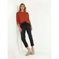 thumbnail image 3 of Time and Tru Women's Soft Hacci Knit Pullover, Sizes XS-XXXL, 3 of 6