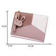 thumbnail image 3 of unbranded Billetera Corta Rosa Con Borla Cartera Resistente Y Para Uso Diario, 3 of 8
