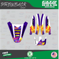 thumbnail image 4 of Kalair GFX Graphics Kit for Kawasaki KX85 (2001-2013) Throwback Series, 4 of 5