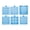 Blue, variant on Sticky Note Template Sticky Notes Stencil Compatible Post Notes Includes Base And Templates For Organized Memo Note Pad