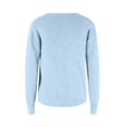 thumbnail image 2 of Vedolay Women's Fall Tops Women's Casual Long Sleeve Sweaters Soft Loose Fit Pullover Sweater Tops,Blue XL, 2 of 5