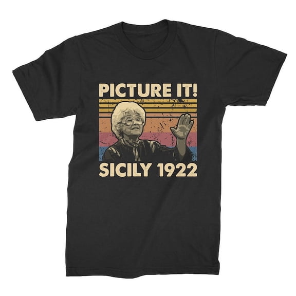Picture It Sicily 1922 Vintage T Shirt, Gift for Men and Women