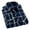 Navy, variant on Mens Plaid Shirts Jackets Casual Shackets Button Down Long Sleeve Shirt Lightweight Lapel Jacket With Pockets (M, Navy)
