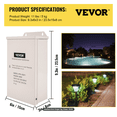 thumbnail image 4 of VEVOR Pool Light Transformer, 300 Watt Outdoor Landscape Lighting Transformer, 12V AC Pool Light Transformer, Pool/Spa/Landscape Lighting, Spotlight, Pathway Light, LED Compatible, Weatherproof, 4 of 10