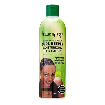 Africas Best Texture My Way Curl Keeper Moisturizing Hair Lotion, 12 (Best Way To Dry Hair)