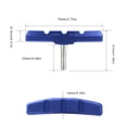 thumbnail image 2 of Pastillas de freno en V para bicicleta de montaña y carretera pastillas de freno de goma en V bloques de zapatos herramientas de piezas de ciclismo silenciosas resistentes al desgaste, 2 of 6