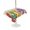 Beige, variant on Outdoor Tablecloth with Umbrella Hole for Patio/Picnic/Party/Camping, Colorful Hands Print Waterproof Table Cloth Round Cover Washable, Cartoon Cute Funny White (Dia 54")