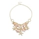 thumbnail image 1 of Collar de playa moderno con colgante de concha, estrella de mar y caracola, con cadena de hierro y cierre de mosquetón de latón., 1 of 4