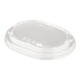 thumbnail image 2 of Taipei Clear Plastic Lid - Fits Oval Poplar Container - 100 count box, 2 of 3