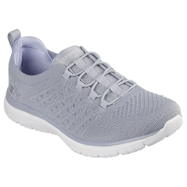 Zapatilla Skechers Sport Virtue-Show Runner para mujer, color gris, talla 10