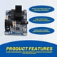 thumbnail image 5 of TPA3116 Amplificador de Potencia Estéreo Bluetooth 5.0 Entrada Estéreo de 2 X 50 W y 3,5 mm Compatible con Sintonización DC12 V-24 V Duradero, 5 of 5