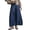 A1 Blue, variant on Striped Linen Wide Leg Harem Pants for Women,Causal Palazzo Trousers Low Waist Boho Flowy Baggy Elastic Smocked Waist Beach Pants Summer Loose Beach Travel Vacation Pants Red XL
