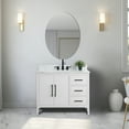 thumbnail image 4 of Vanity Art 42" Single Sink Bathroom Vanity Cabinet with Ceramic Countertop, 4 of 9