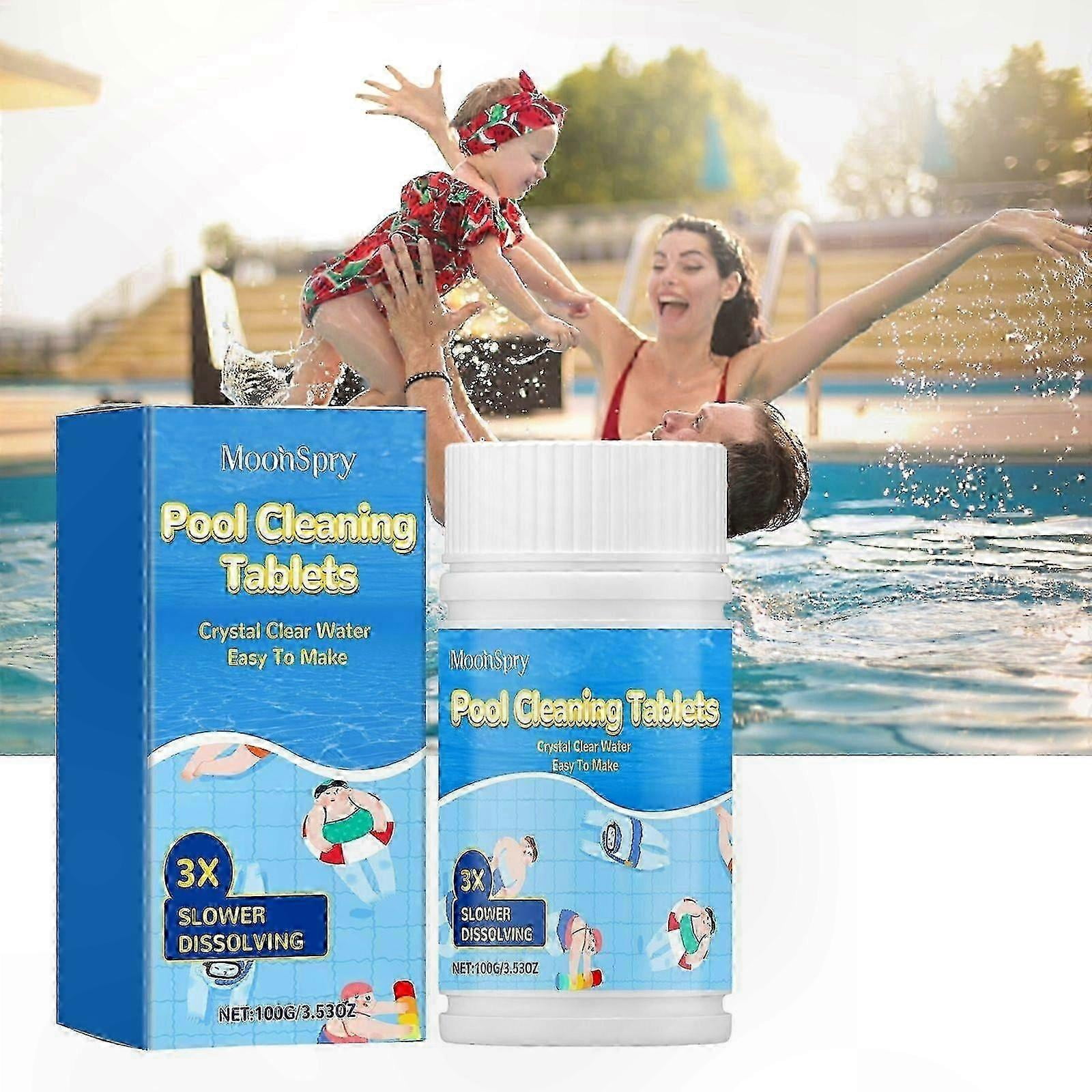 Multifunctional Pool Cleaning Tablets for Pools, Spas, and Paddling ...
