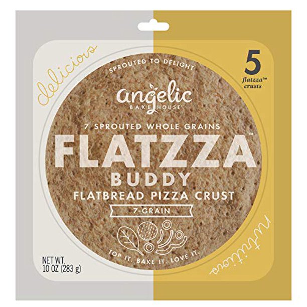 Angelic Bakehouse Flatzza Buddy Pack 10 Ounce Sprouted 7Grain