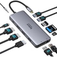 thumbnail image 1 of Estación de acoplamiento USB C con doble monitor Selore&S-Global 12 en 1, 1 of 6
