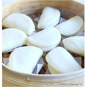 Bao Buns, Pre-Cooked, 20 Count, Steamed Asian Buns Taiwanese Hamburger Bun