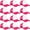 5 Panel - Hot Pink, variant on 12 Pack Bulk Wholesale Mesh Trucker Hats 5 Panel Baseball Caps for Men and Women - Pink