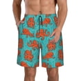 thumbnail image 1 of Fotbe Fun Octopus Trajes de Baño Estampados para Hombre, Shorts de Verano de Secado Rápido, Ropa de Playa, Bañadores-3X-Large, 1 of 6