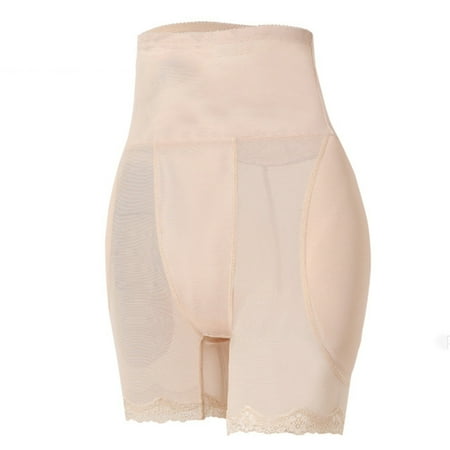 

High Waisted Body Shaper Shorts Butt Lifting Waist Brief Thigh Slimmer Panties for Work and Other Social Activities S Apricot