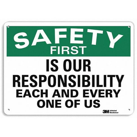 

Lyle Safety Sign 10 inx14 in Plastic U7-1208-NP_14X10 U7-1208-NP_14X10 ZO-G4705036