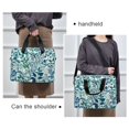 thumbnail image 6 of FORMRS 16" Laptop Bag Carrying Sleeve Case with Handle Travel Shoulder Briefcase, Beautiful Leaves Pattern, 6 of 8