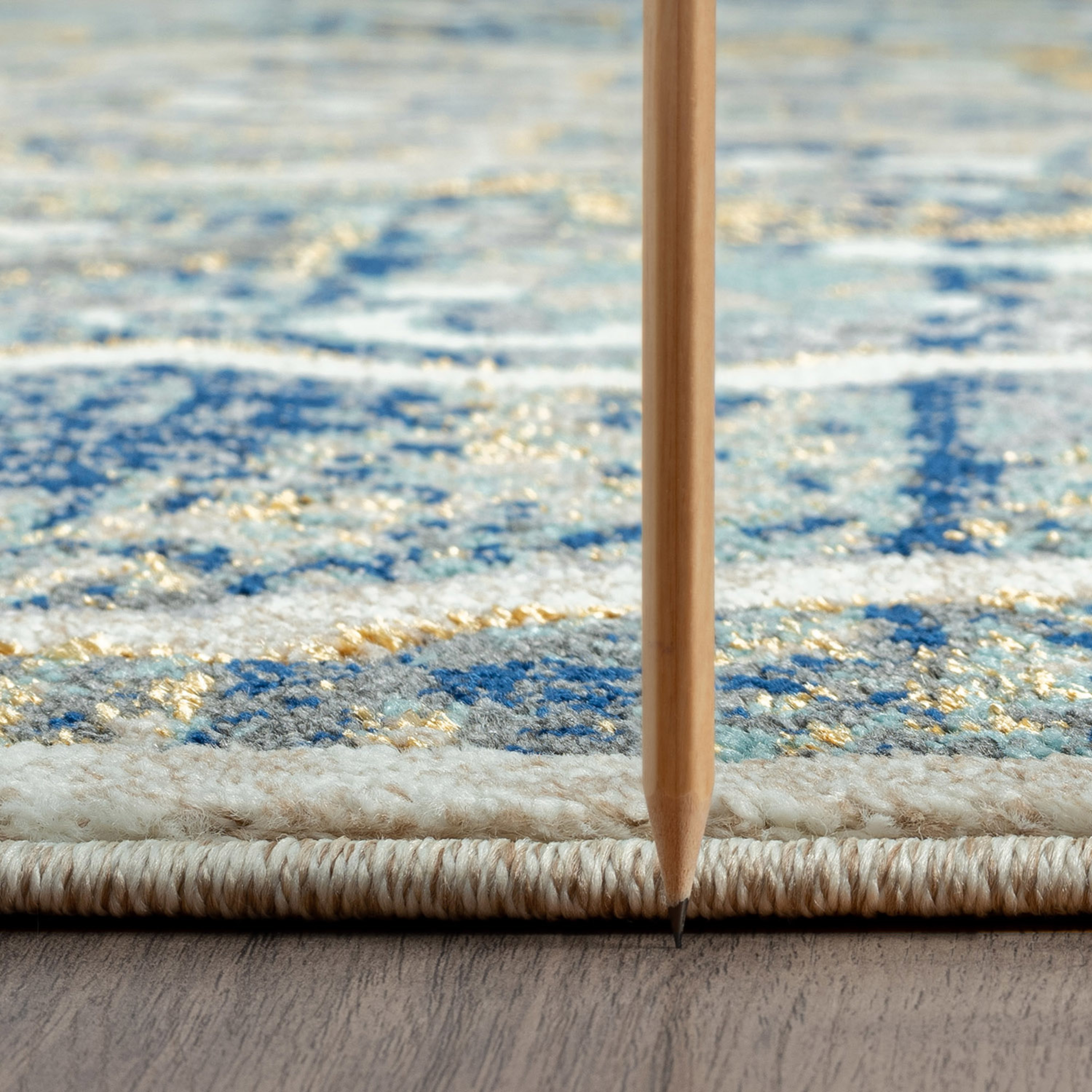 Transitional 5x8 Area Rug (5'3'' x 7'3'') Medallion Multi-Color Living Room Easy to Clean