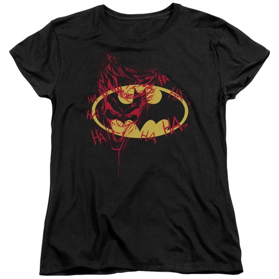 Batman - Joker Graffiti - Women's Short Sleeve Shirt - XX-Large