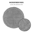 thumbnail image 4 of MARK LIVE 4 Pcs Replacement Electric Mop Pads 7.48 Inch, 2 Gray Microfiber Scrubber Pads for Floor Cleaning, 2 Blue Polishing Pads, 4 of 7