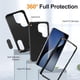 thumbnail image 4 of Funda para Teléfono Samsung Galaxy S26 Ultra 5G de 6,9" con Soporte Incorporado, Funda Protectora Resistente a Prueba de Golpes/polvo/caídas de Grado Militar para Samsung Galaxy S26 Ultra 5G, Negro, 4 of 8