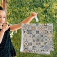 thumbnail image 4 of Coolnut 2-Piece Towels Set - Cotton Hand Towels 28.3 x 14.4 Inches Ultra Soft and Absorbent Towels for Face, Kitchen, Bath, Hotel, Gym, Vintage Mandala Element, 4 of 6