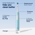 thumbnail image 4 of Cepillo de dientes eléctrico Oral-B Pro 1000 CrossAction Green, 4 of 7