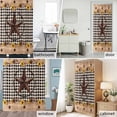 thumbnail image 2 of Farmhouse Barn Star Shower Curtain Set with Hooks, Vintage Wood Texture Sunflower Waterproof Fabric Bathroom Curtains Decor Home Accessories,72 X 72 Inch Long, 2 of 9